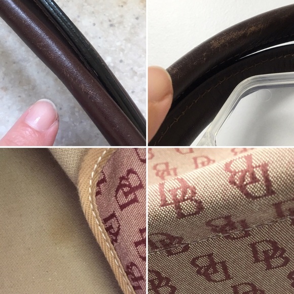 Classic Dooney and Bourke large canvas tote - Picture 8 of 8